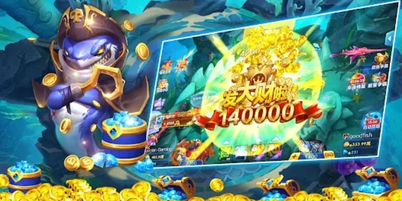 Bắn cá 24h gây sốt nhờ đa dạng phong cách game đẳng cấp