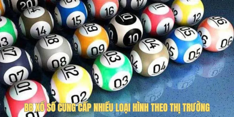 BB xổ số cung cấp nhiều loại hình theo thị trường